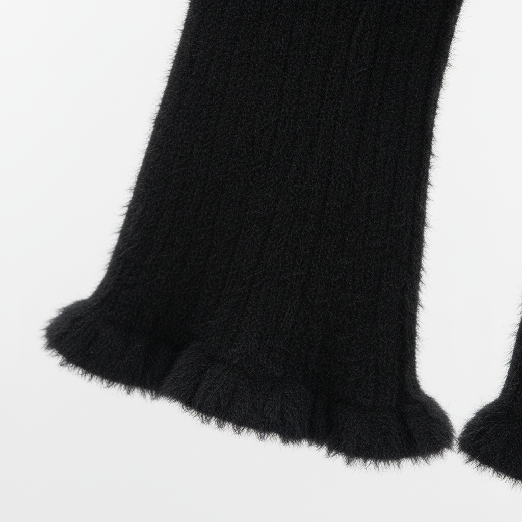 Girls Pearl Bow Sweater & Flare Pants 2‑Piece Set