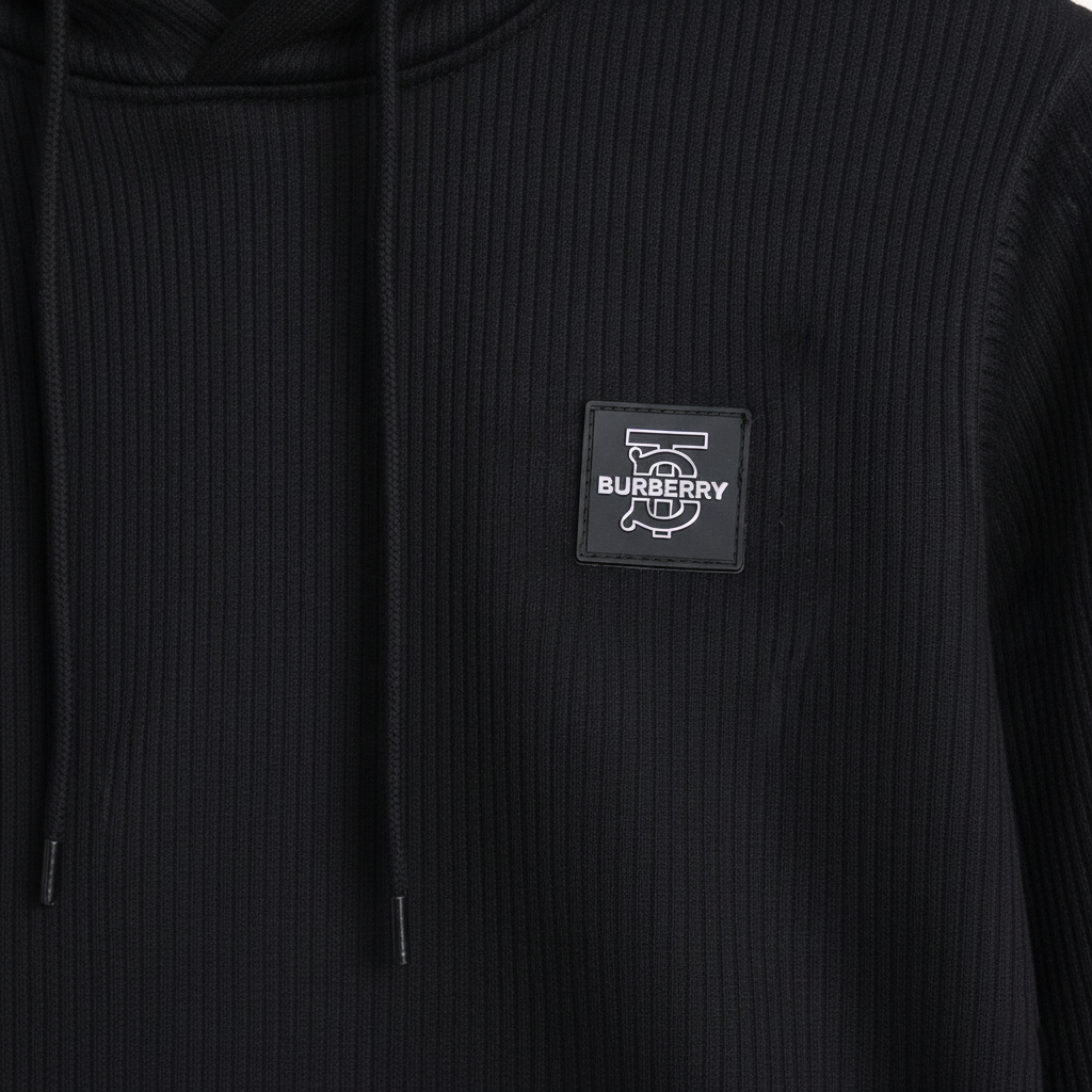 Unisex Kids Black Hoodie & Joggers Tracksuit