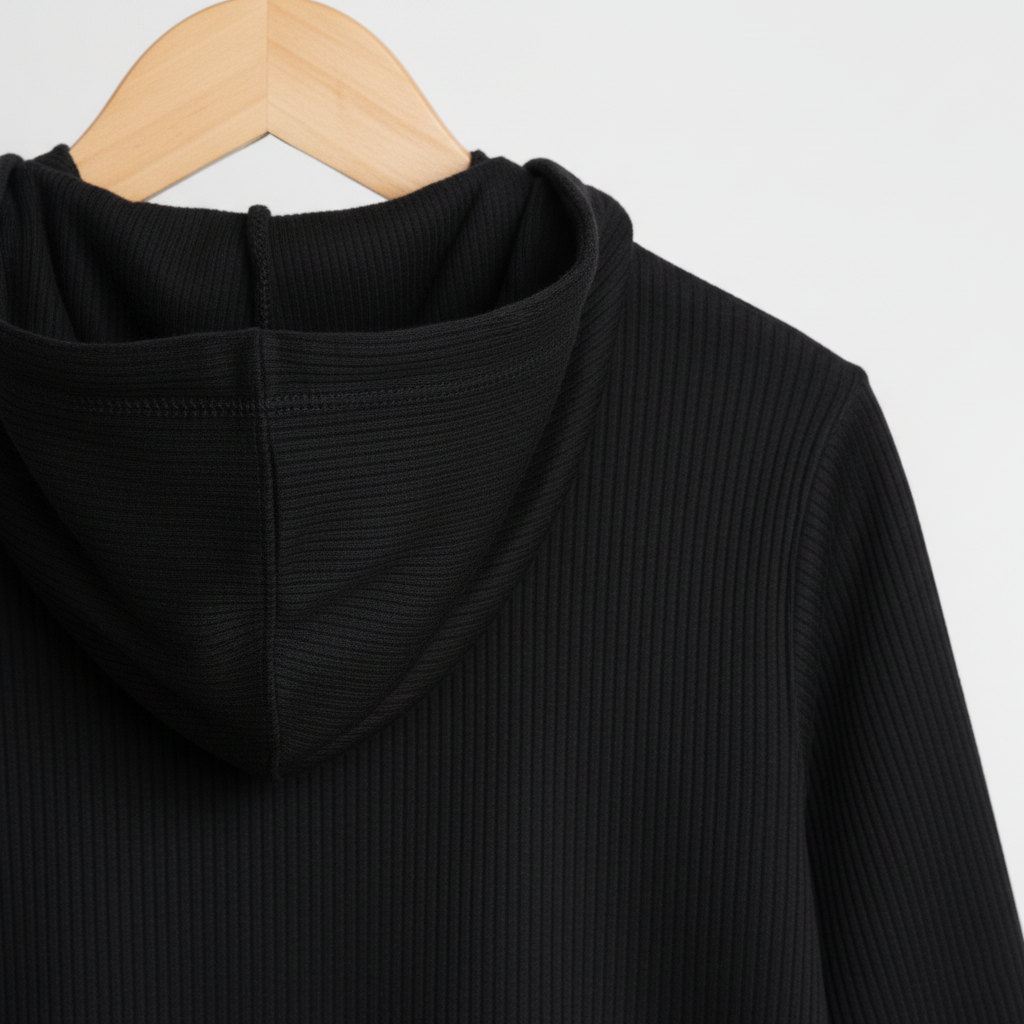 Unisex Kids Black Hoodie & Joggers Tracksuit