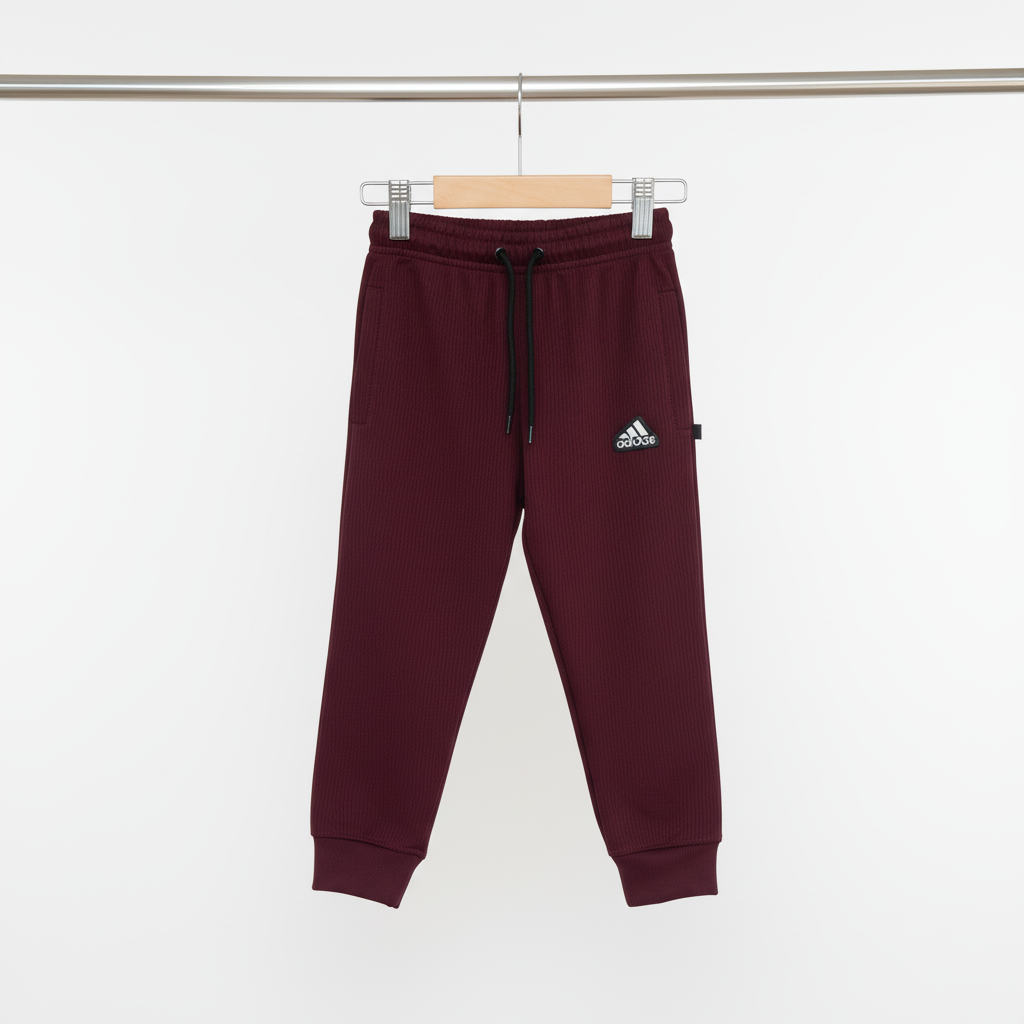 Kids Burgundy 2‑Piece Track Suit