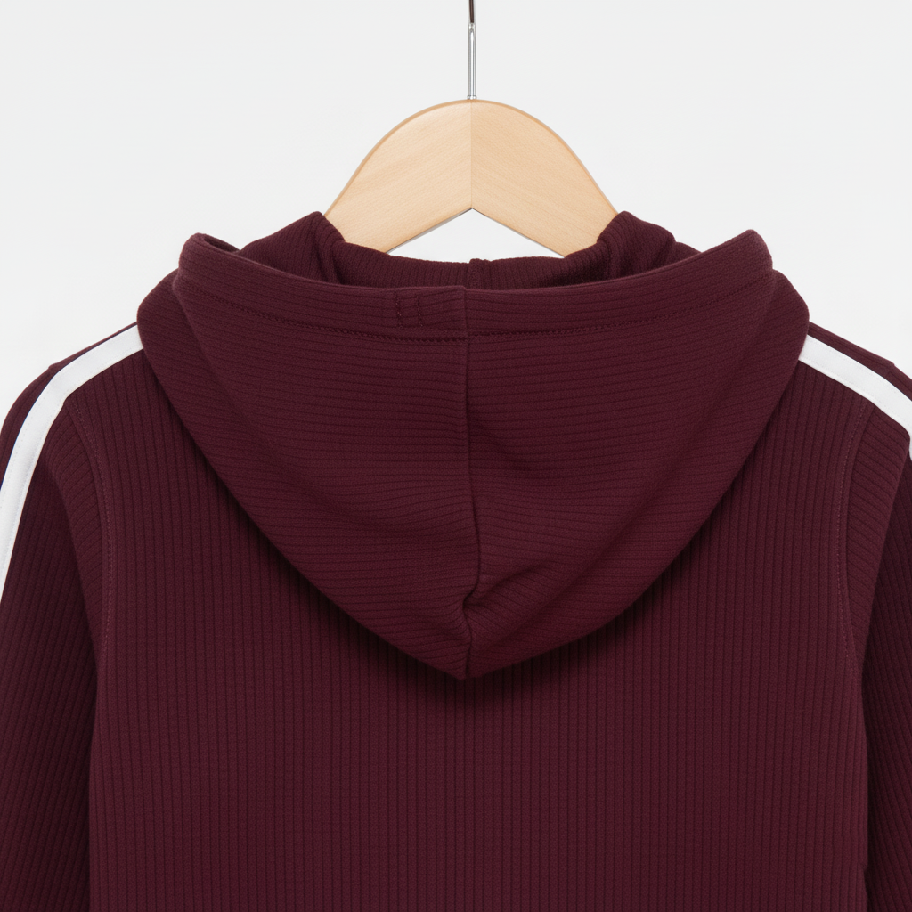 Kids Burgundy 2‑Piece Track Suit