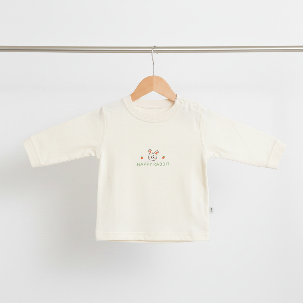 Baby Purple Bunny Romper Set – 2‑Piece