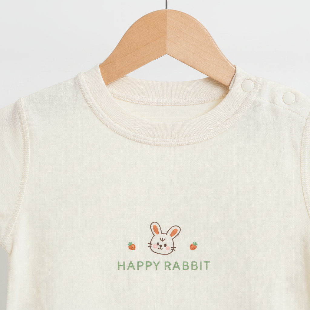 Baby Purple Bunny Romper Set – 2‑Piece