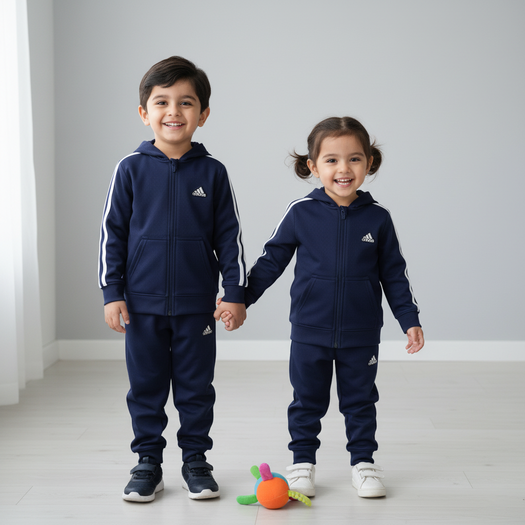 Kids Navy 2‑Piece Track Suit