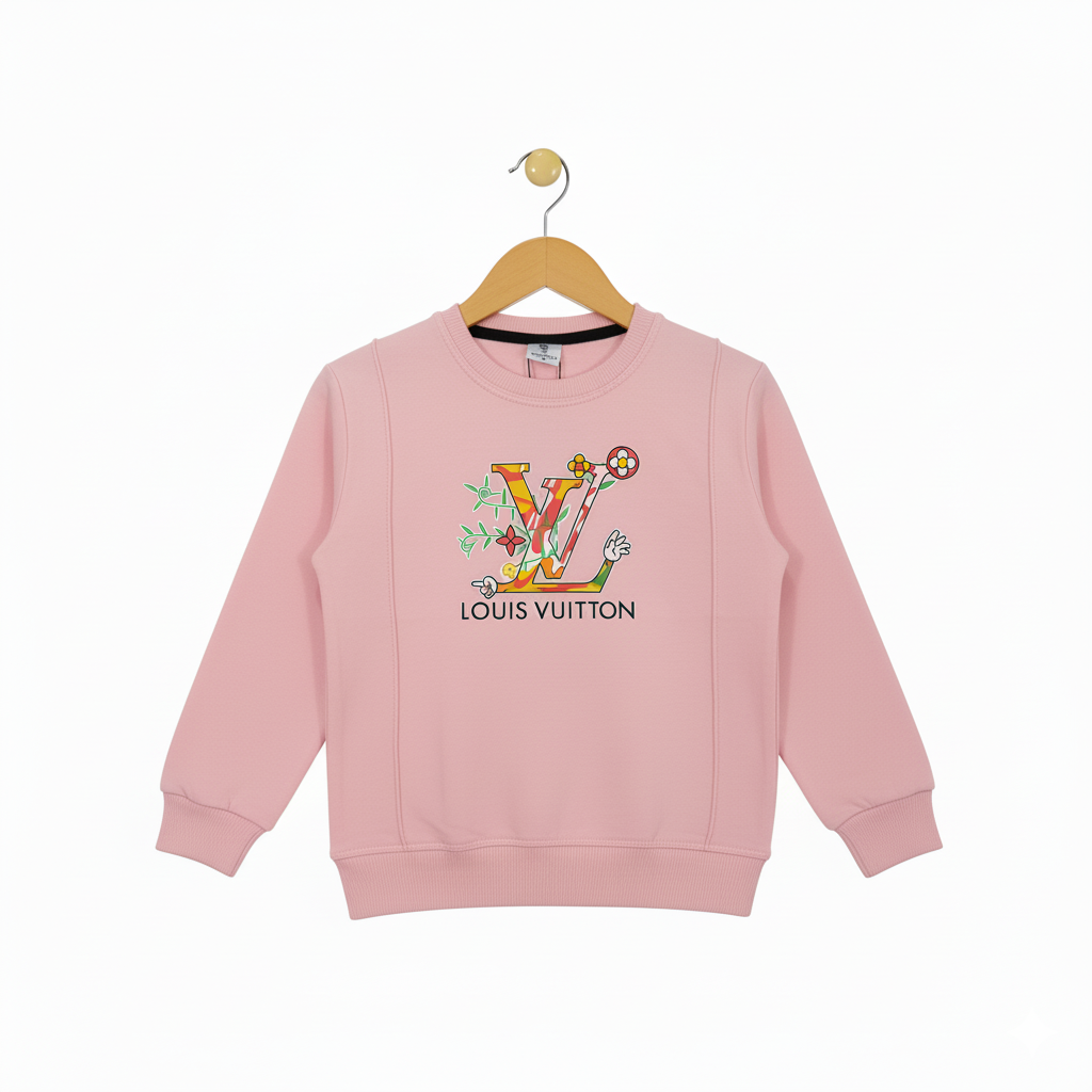 Kids Louis Vuitton Pink Tracksuit